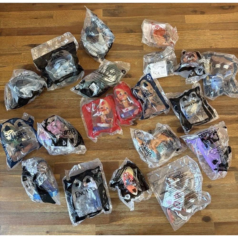 McDonald's Happy Meal Toys 2020–2025 – Marvel, Disney, Pixar Sealed LOT OF 20
